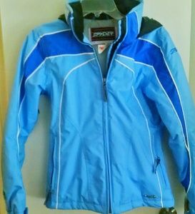 Blue Spyder ski jacket, womens size small (4)